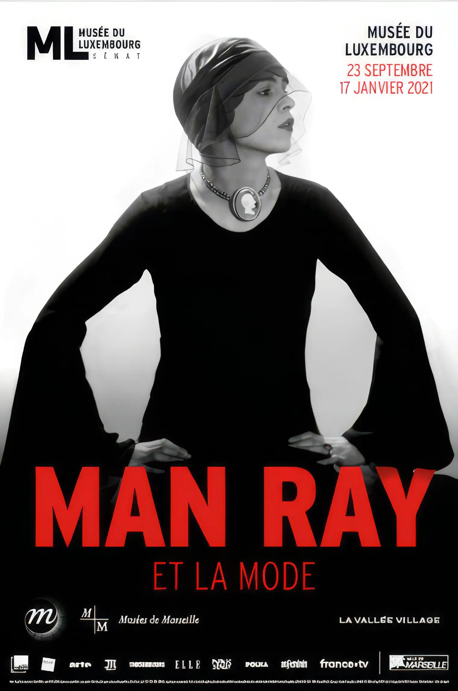MAN RAY AND FASHION  From 23 September to 17 January 2021