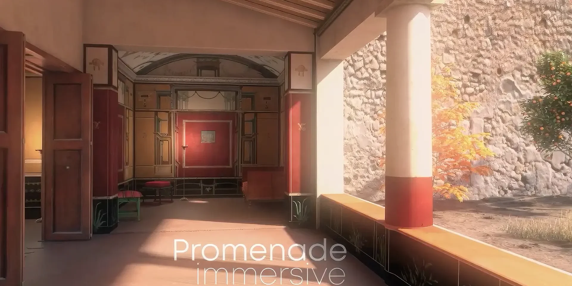 An immersive journey immerses the visitor in the heart of Pompeii, during its splendor and during the tragedy of its destruction