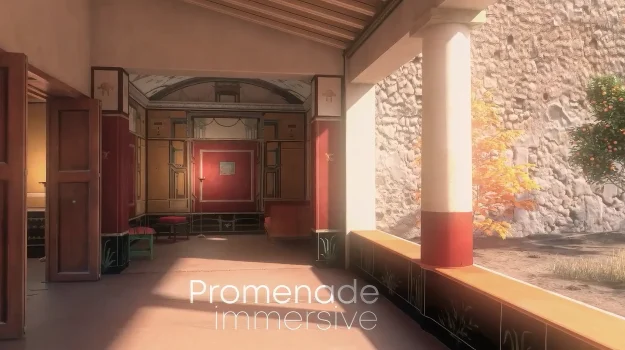 An immersive journey immerses the visitor in the heart of Pompeii, during its splendor and during the tragedy of its destruction