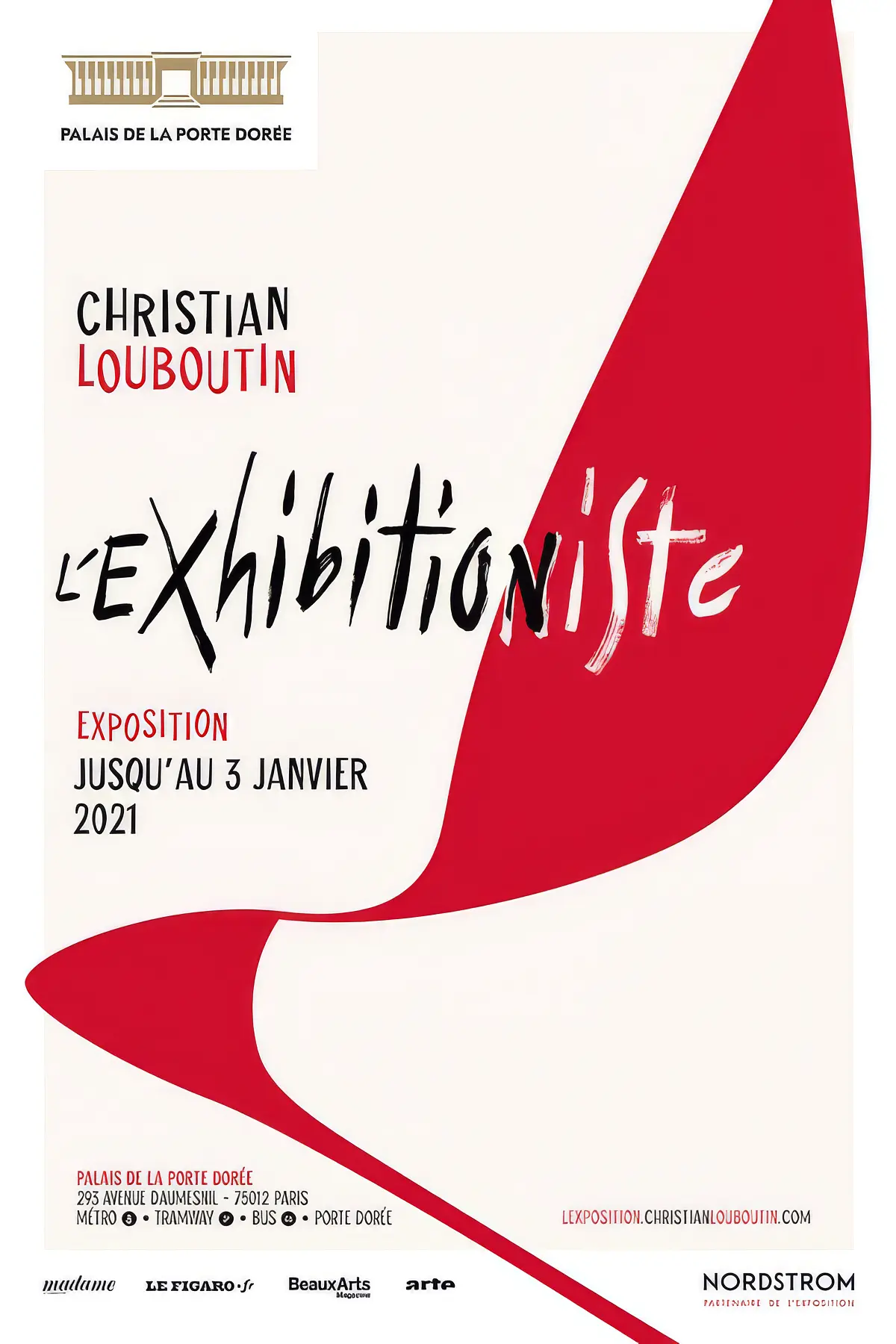 The Exhibition (niste) from June 16 until January, 3, 2021 - Palais de la Porte Dorée